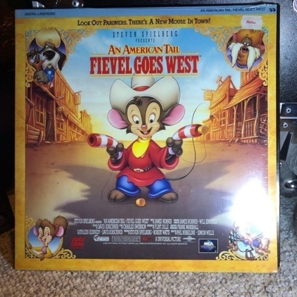 An American Tail 2 - Fievel Goes West Laserdisc​